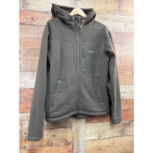 Kryptek Mens Medium Full-Zip OD Green Hooded Fleece Jacket NWOT Mens Medium - Picture 2 of 6